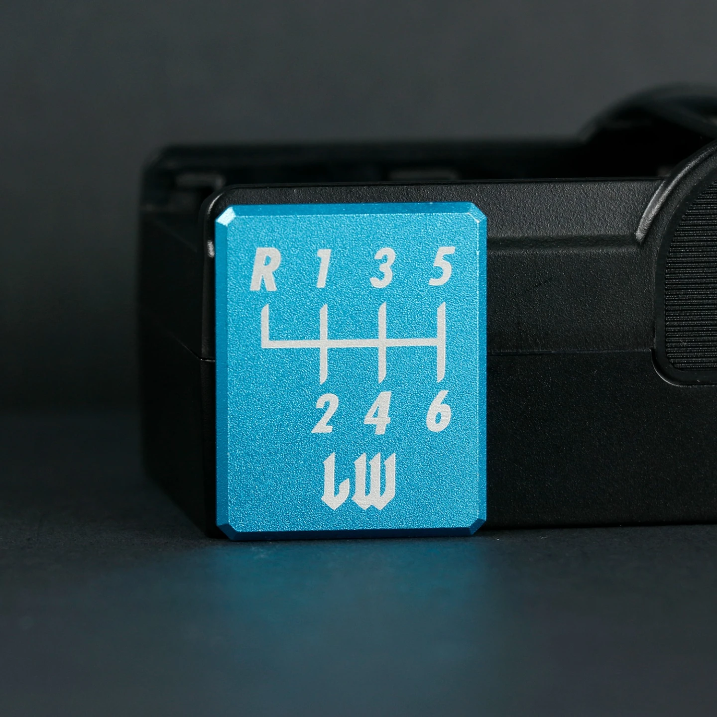 LW Emblem Getriebe Auto Gangschaltung Muster Manuelle Getriebe Aufkleber Stick Gedruckt Tag Innen Aufkleber Abzeichen