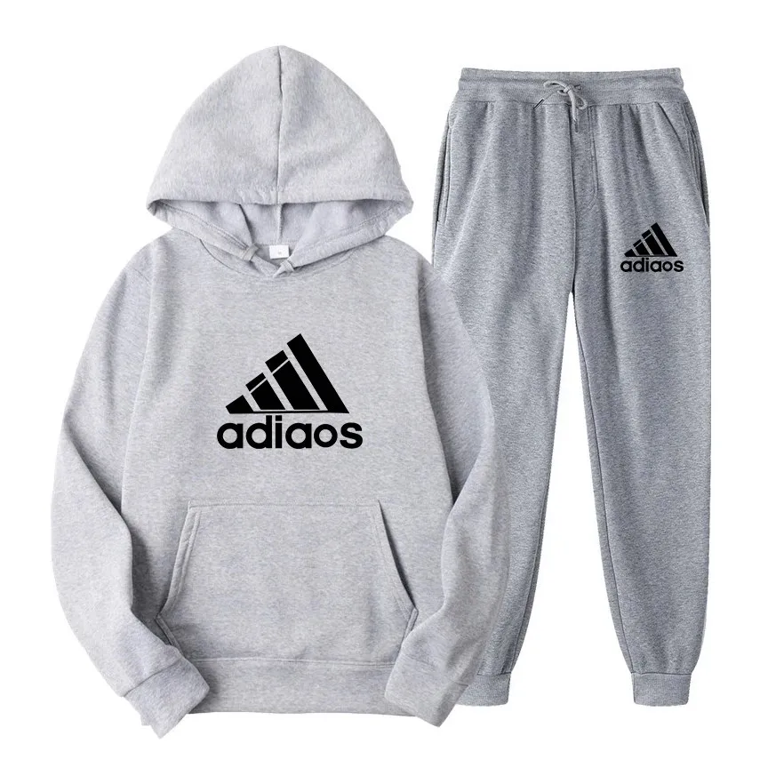 Men\'s and women\'s Fall 2024 hooded sweatshirt and sweatpants set