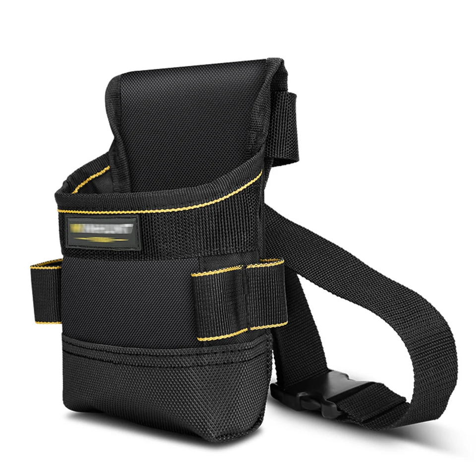 

Belt Tool Pouch Pockets Electrician Waist Pocket Belt Tool Pouch Bag Canvas Hardware Toolkit Holder Bag With Waist Belt WH016