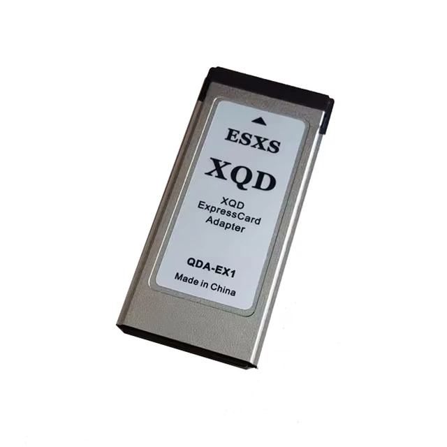 Original XQD Card adapter QDA-EX1 4K Card Adapter XQD to ESXS Card Holder  For SONY Z280 EX280 X280 4K Memory Card Cameras