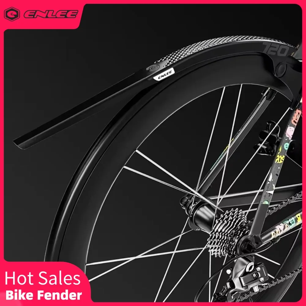

Bicycle Detachable Mudguard Bike Fender PP Soft Strong Mud Fender 700C Gravel Road Bike Protector for Bicycle Front Rear Wheel