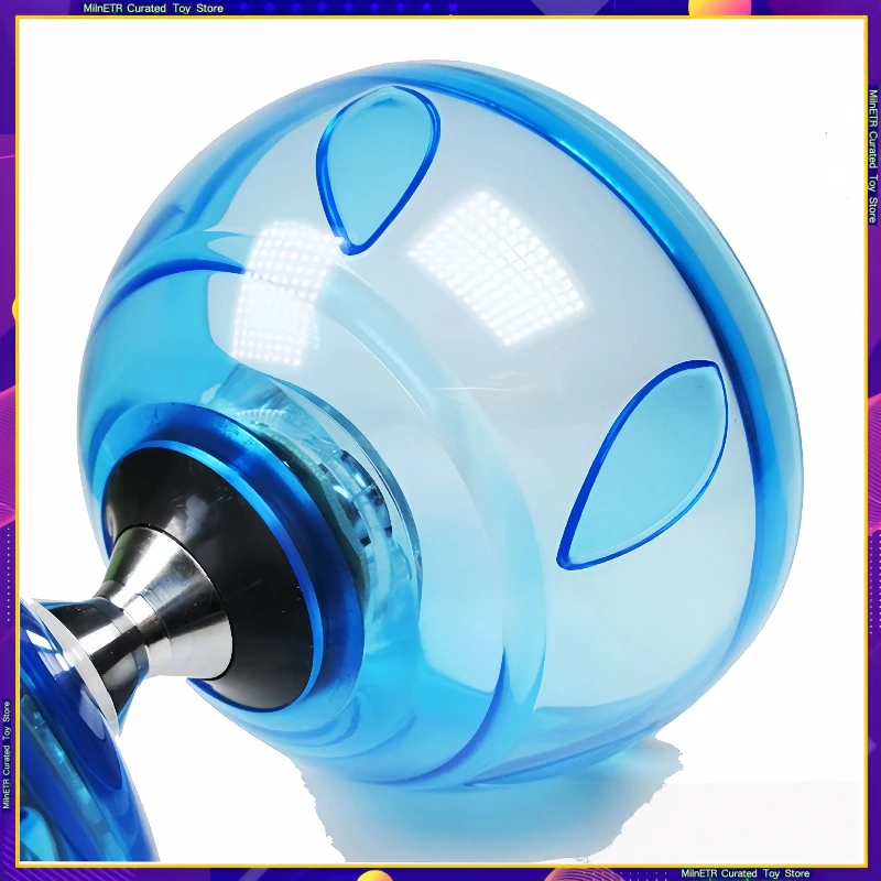 Roulements en caoutchouc souple Transparent pour enfants débutants, avec arbres actifs, accessoires de jouets de sport Kongzhu Diabolo à Double hachage