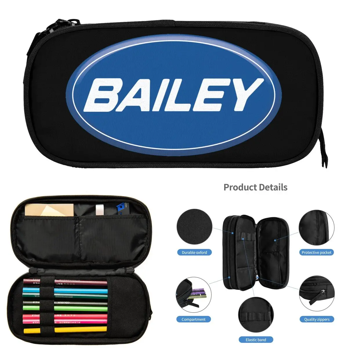 ベイリーキャラバン鉛筆ケース学生ギフト用ペンボックス鉛筆バッグ大容量収納鉛筆ポーチペンホルダー