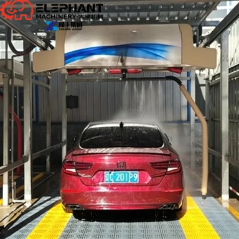 Touchless Car Wash Machine Coin Operated 24h Self Service High Pressure Scratch Free Auto Washer