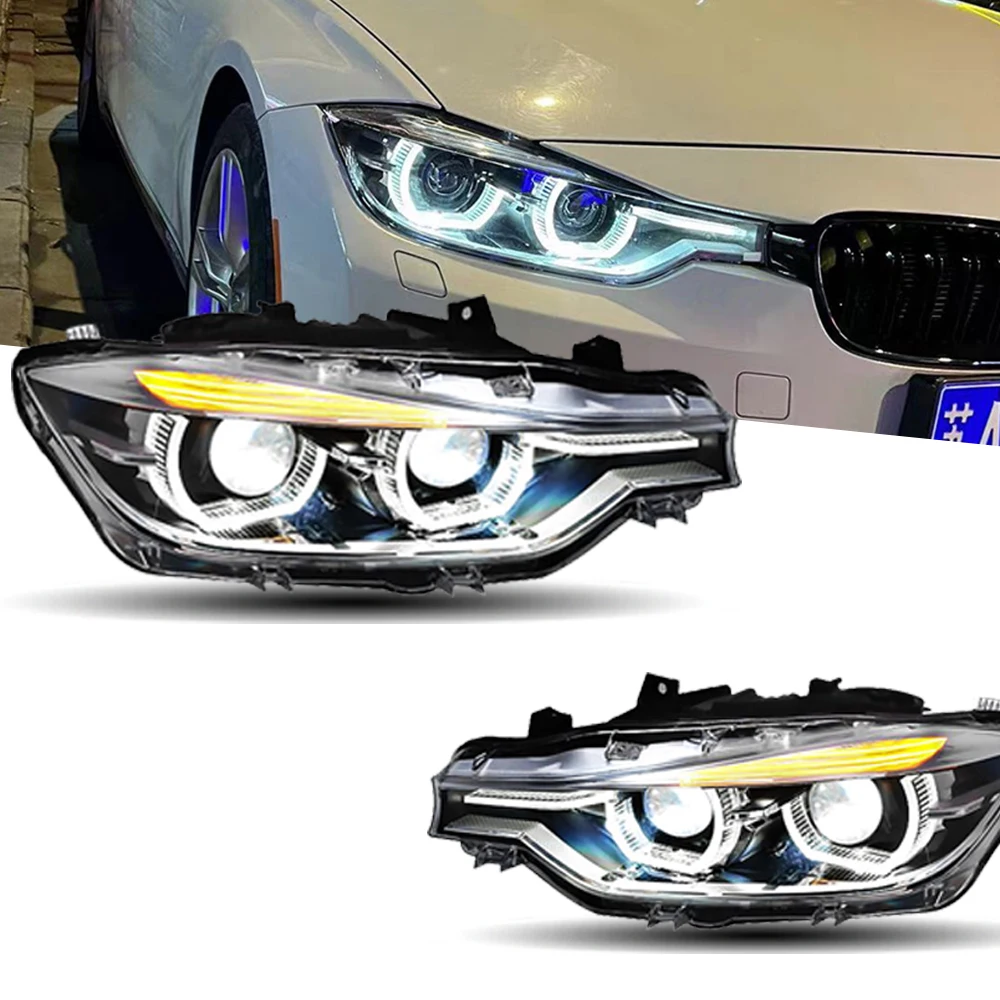 Headlight For BMW F30 F35 320i 318i LED Headlights 2013-2016 Head Lamp Car Styling DRL Signal Projector Lens Auto Accessories