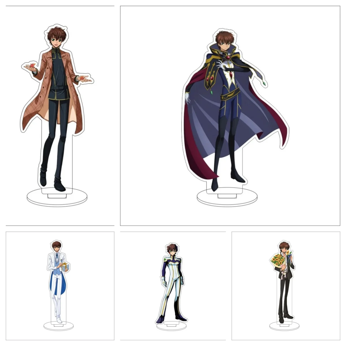 15 см аниме-код GEASS Lelouch of the Rebellion, фигурка-подставка, модель Lelouch Lamperouge, милый декор для стола, стоячий знак, подарки