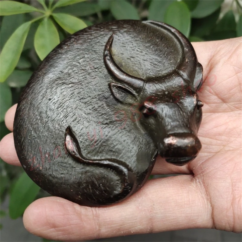 

Bronze ox, solid ox to heaven and earth, paperweight ornament, auspicious ornament