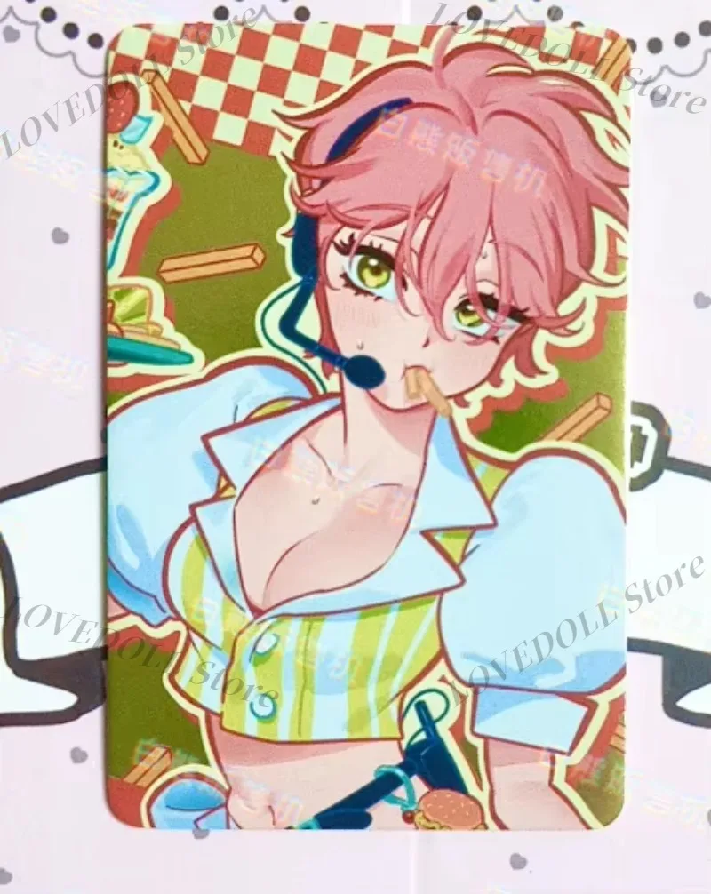 Anime Genuine Alien Stage Ivan Till Sua MiZi Luka Cosplay fourth anniversary Character Card Cartoon Little Cards Bookmark  Gift