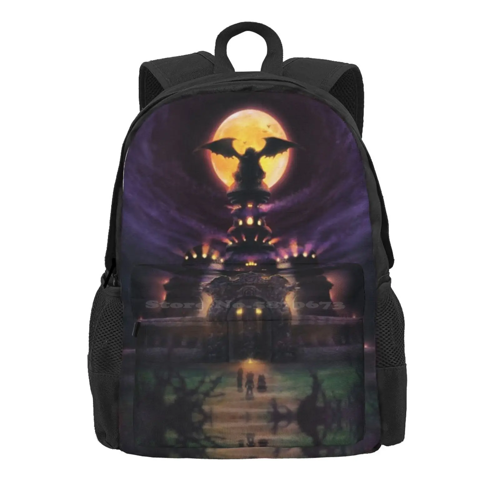 Magus Castle Hot Sale Schoolbag Backpack Fashion Bags Gaming Rpg Chrono Trigger Magus Orioto