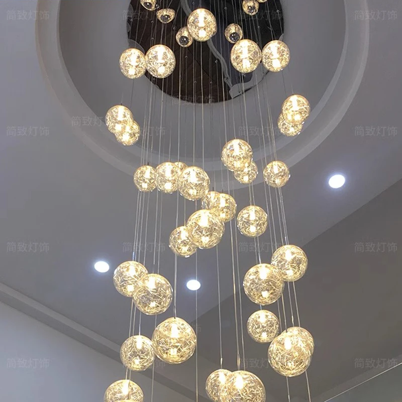 Nordic home decor dining room Pendant lamp lights indoor lighting stair lamp hanging light chandelier lamps for living room