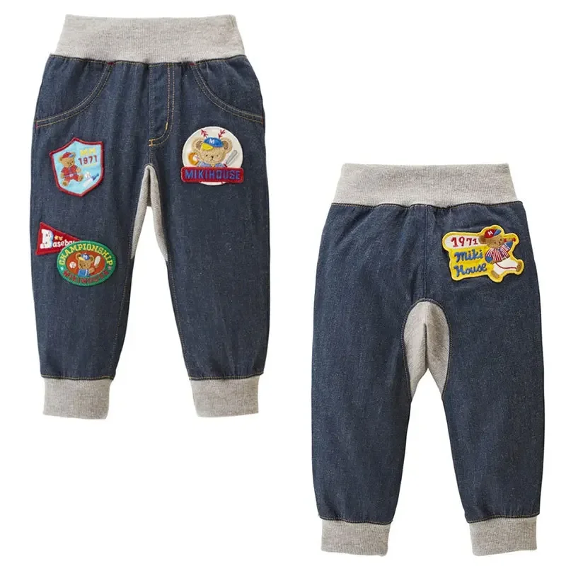 

Boys Pants Cartoon Bear Casual Pant Kids Jeans Boy Winter Clothes Pantalones Roupa Infantil Pra Menino Bottom Parte Inferior