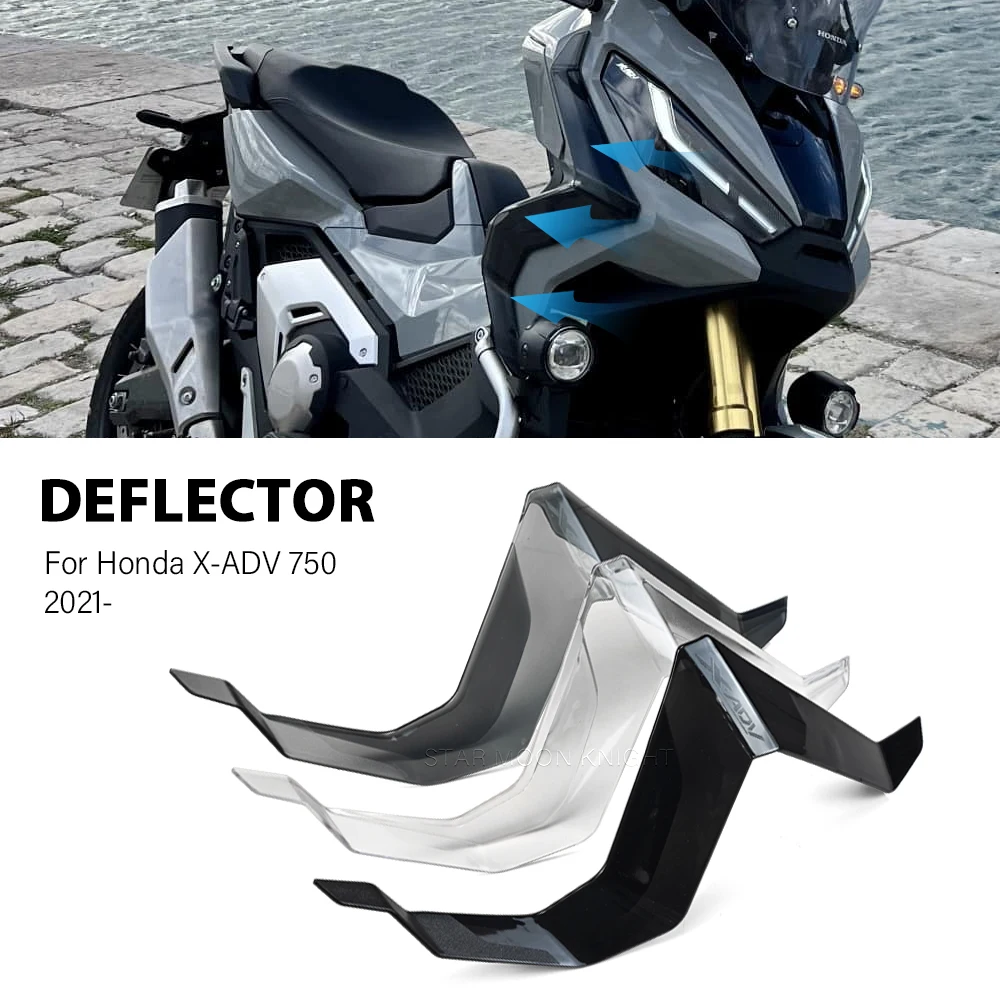 

Motorcycle Accessories Air Deflectors For Honda X-ADV 750 X ADV XADV 750 2021 - 2024 Leg Fairing Wind Deflector Side Windshield