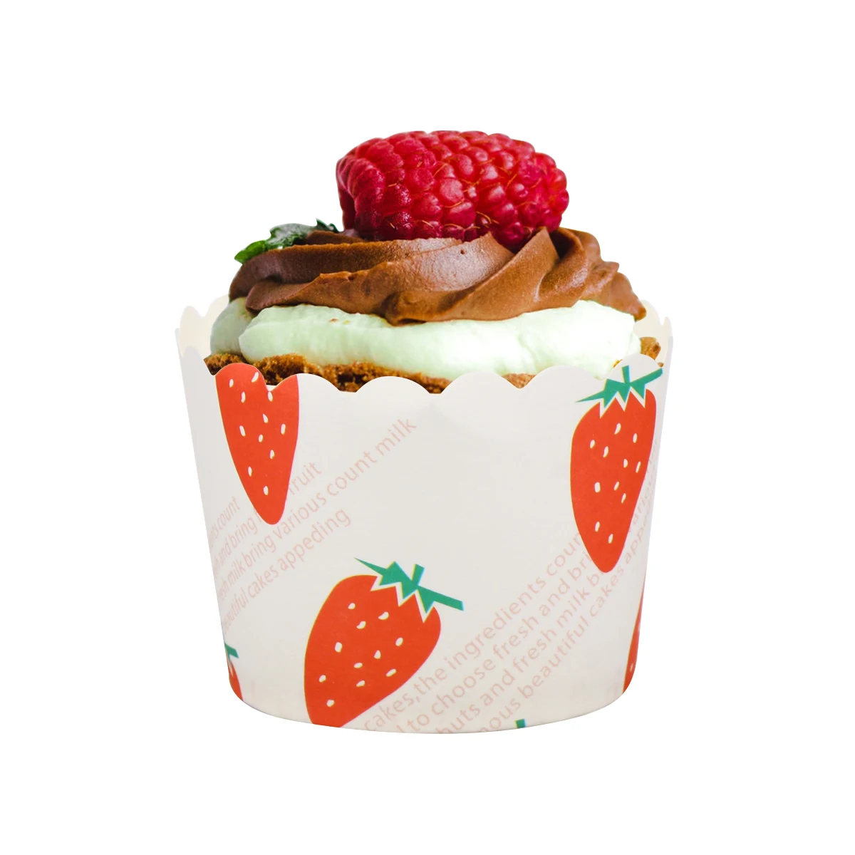 

150 Pcs Paper Cake Cups High Quality Heat Resistant Baking Dessert Holder Ideal for Parties Weddings Showers Celebrations
