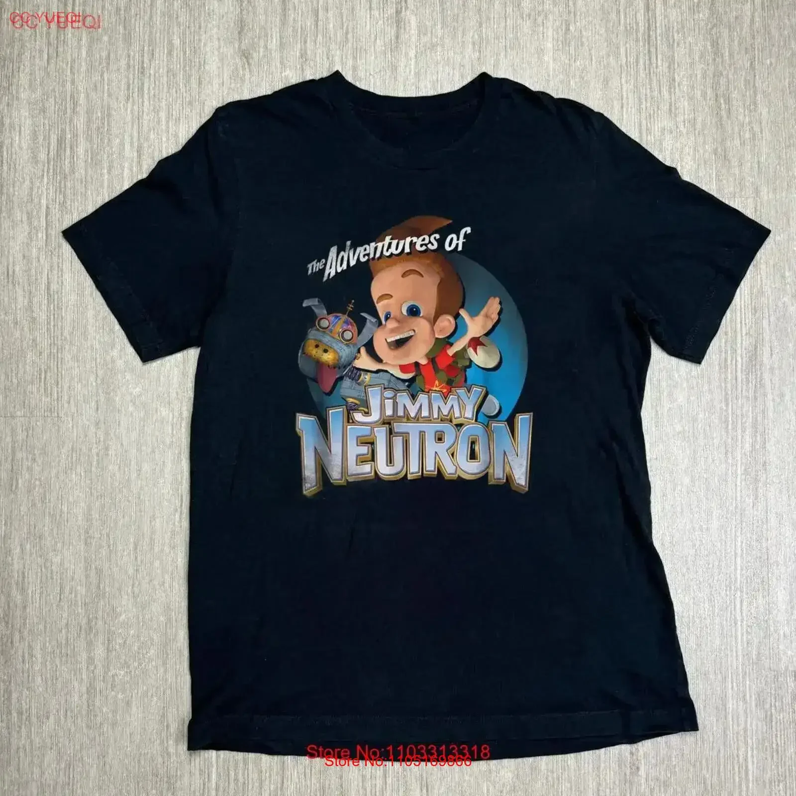 Jimmy Neutron For Fan T Shirt Adult Cotton 8D505 vintage Washed streetwear Comfortable homme Top Everyday Wear Breathable