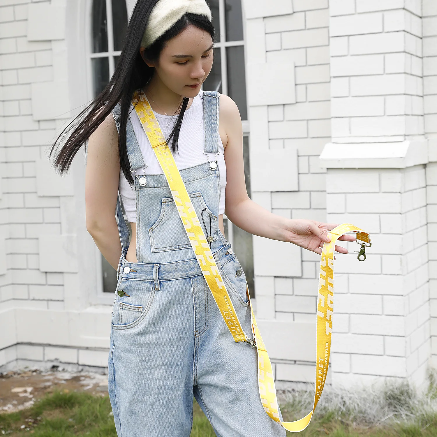 Multifunctional Running Pet Shoulder Strap Traction Strap Dog Traction Rope Free Hands Retractable Dog Rope