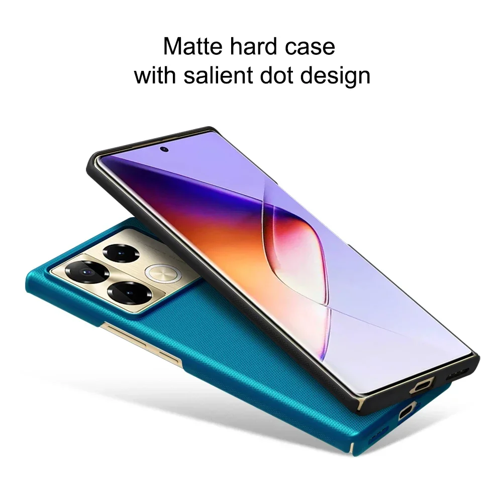 For Infinix Note 40 Pro 5G/40 Pro+ 5G Case NILLKIN Super Frosted Shield Hard PC Matte Back Cover For Infinix Note 40 Pro Plus 5G