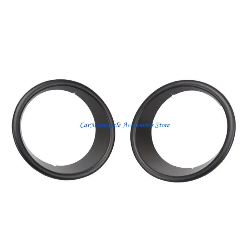 حلقات زخرفية للمصابيح الأمامية P04D مع ميزات حماية وحلقات تزيين للمصابيح الأمامية بمشبك بسيط مناسبة لـ JK