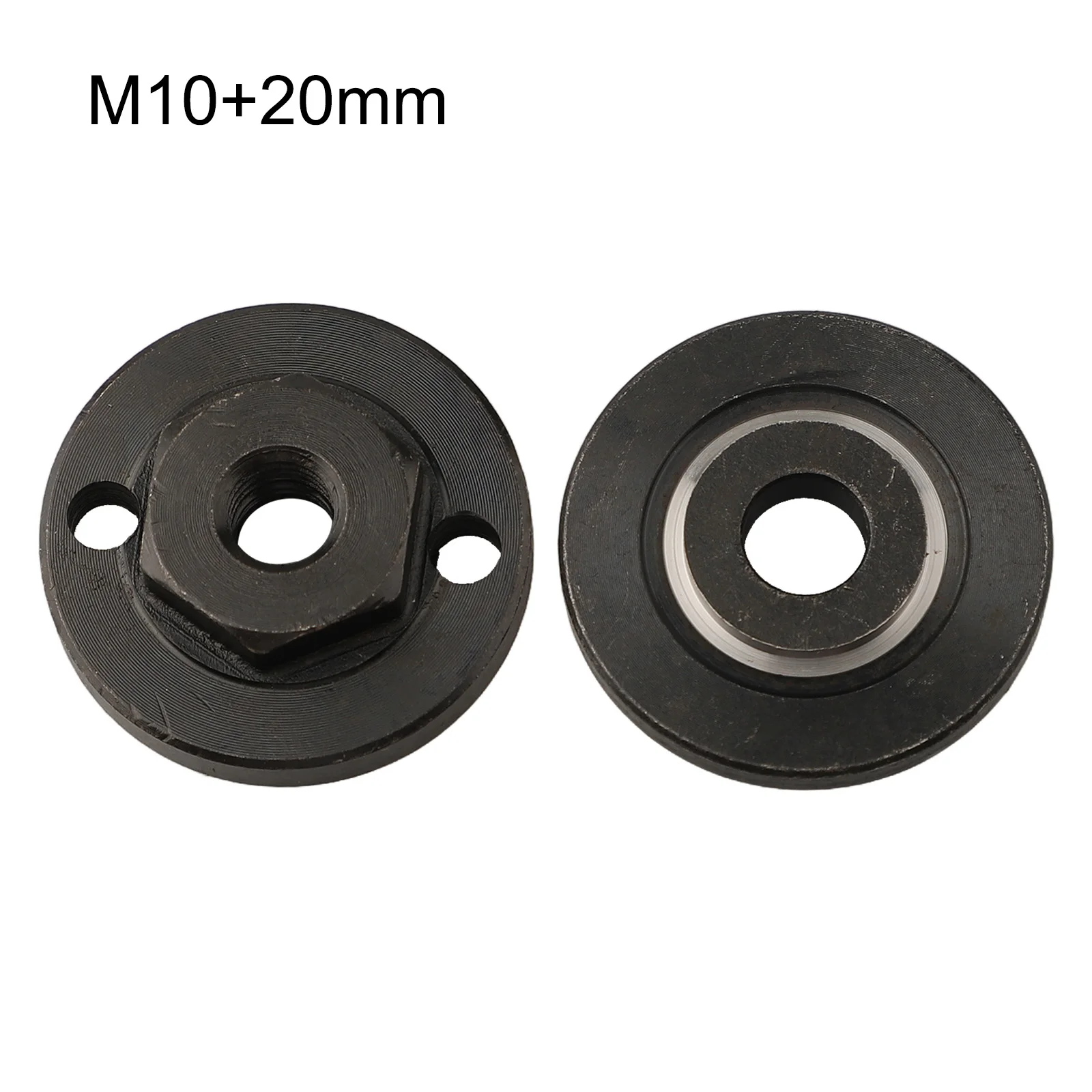 

1pcs M10 100 Angle Grinder Outer Flange Nut Set With 20 22 22.2mm Press Plate Hexagon Angle Grinder Outer Flange Nut Parts