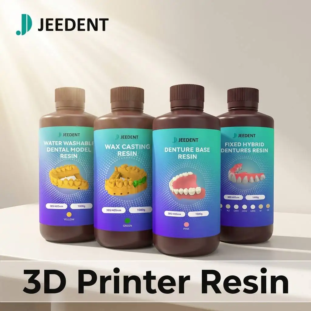 Dental Lab 3D Printer Resin 405nm for Phrozen Anycubic Elegoo UV Liquid LCD DLP SLA High Resolution Surgical Guide Gingiva Resin