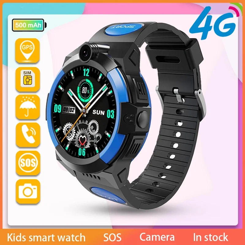 

XIAOMI Mijia 4G Smart Watch Kids GPS Video Call SOS Locataion IP67 Waterproof Watches Children Camera Monitor Tracker Smartwatch