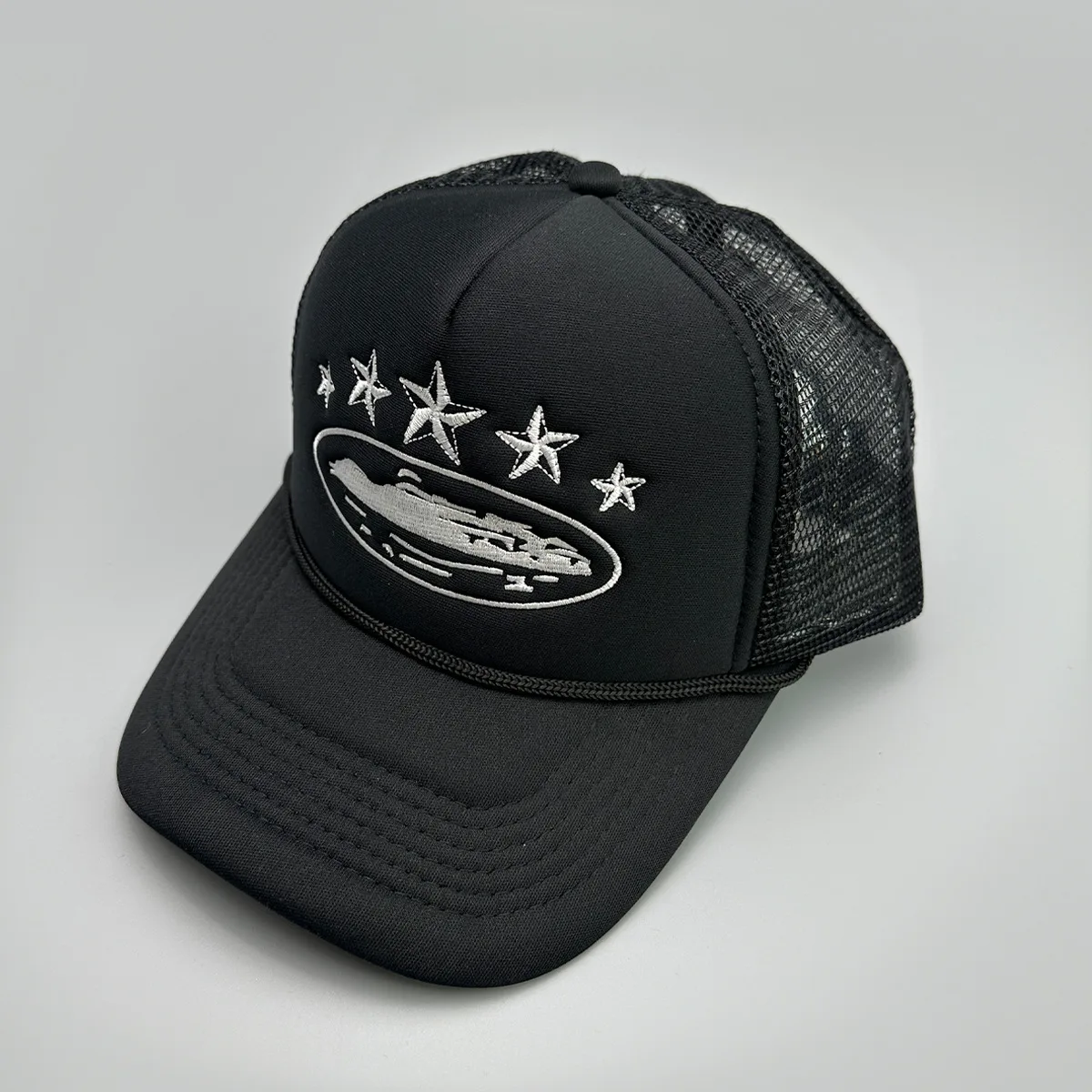 1pc Men's Camo Baseball Cap with Embroidered Firefighter & 