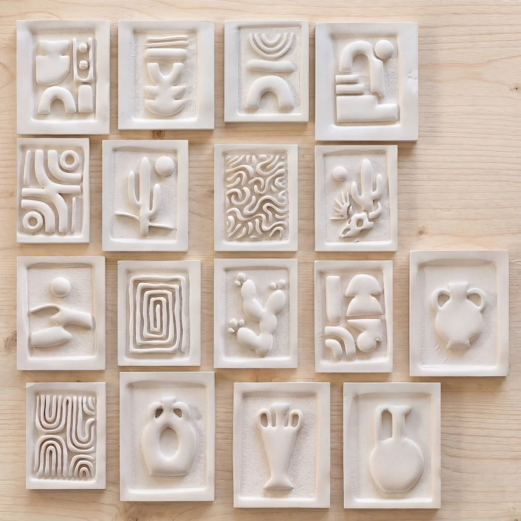 Boho Abstract Vase Art Soft Ceramic Earring Mold Polymer Clay Cutter DIY Handmade Jewelry Pendant Clay Craft Cutting Making Tool