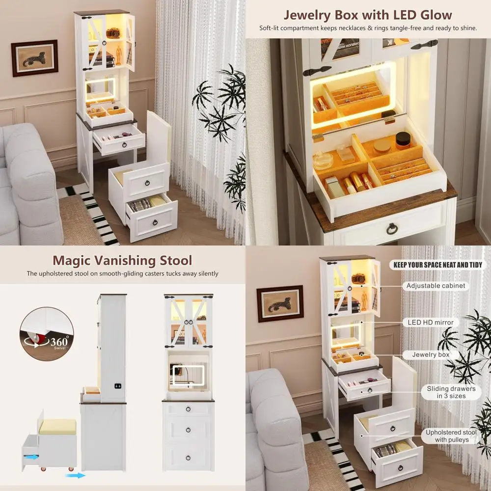 rattan dresser for bedroom, modern 6 drawer double dresser with gold handles, natural wood storage dressers & chests of drawers,