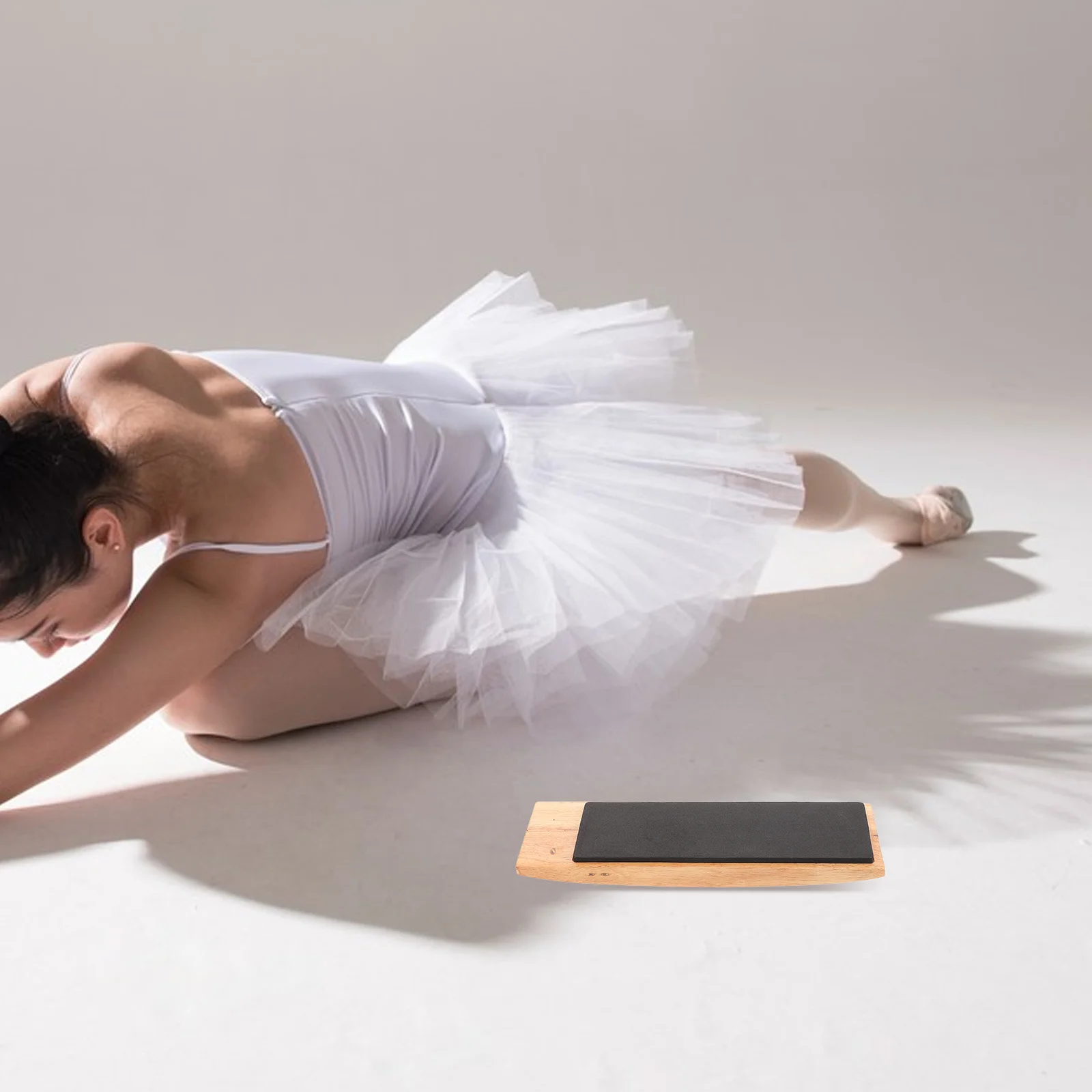 Tabla giratoria de baile para entrenamiento de gimnasia y ballet, desarrolla el equilibrio y la tabla de madera de superficie lisa para principiantes avanzados