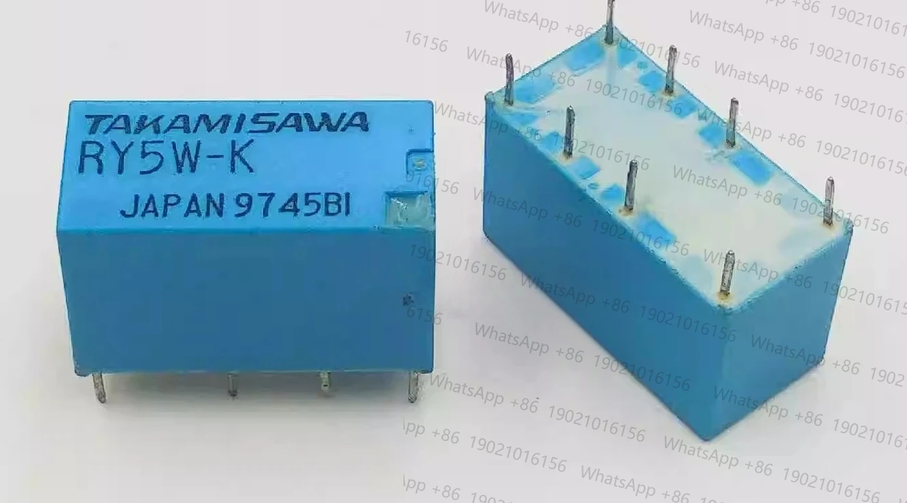 

10pcs RY5W-K 5VDC relay with two open and two closed 8-pin in stock