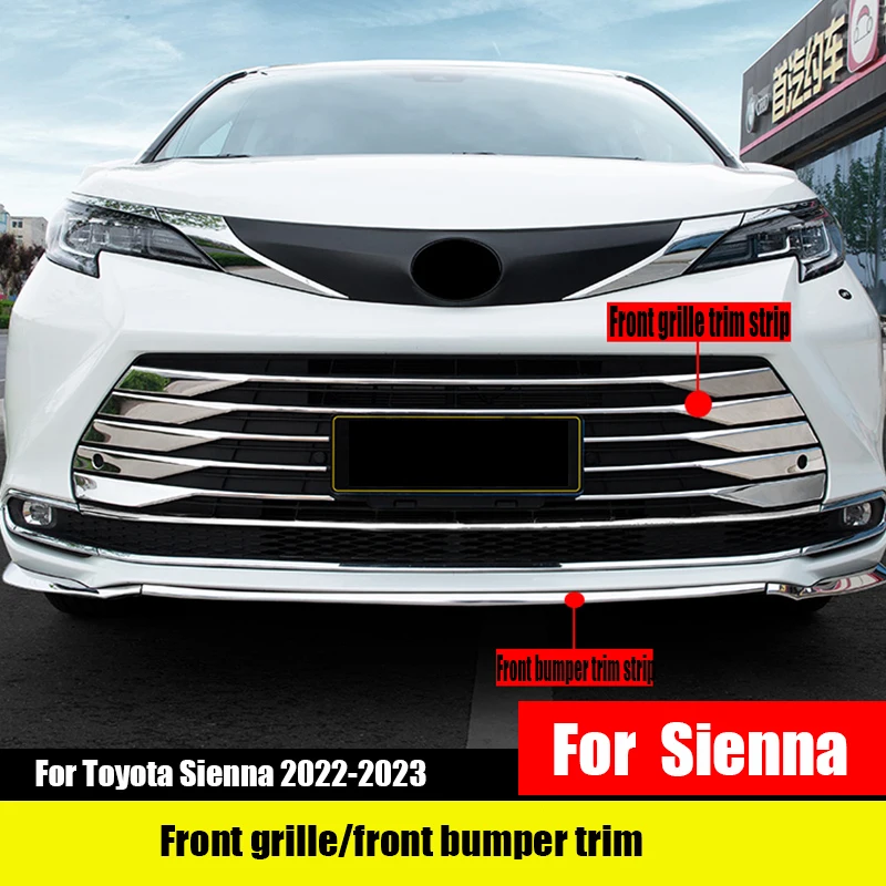 For Toyota Sienna 2022-2023 Upgraded accessories for grille decorative strip exterior high-end special products