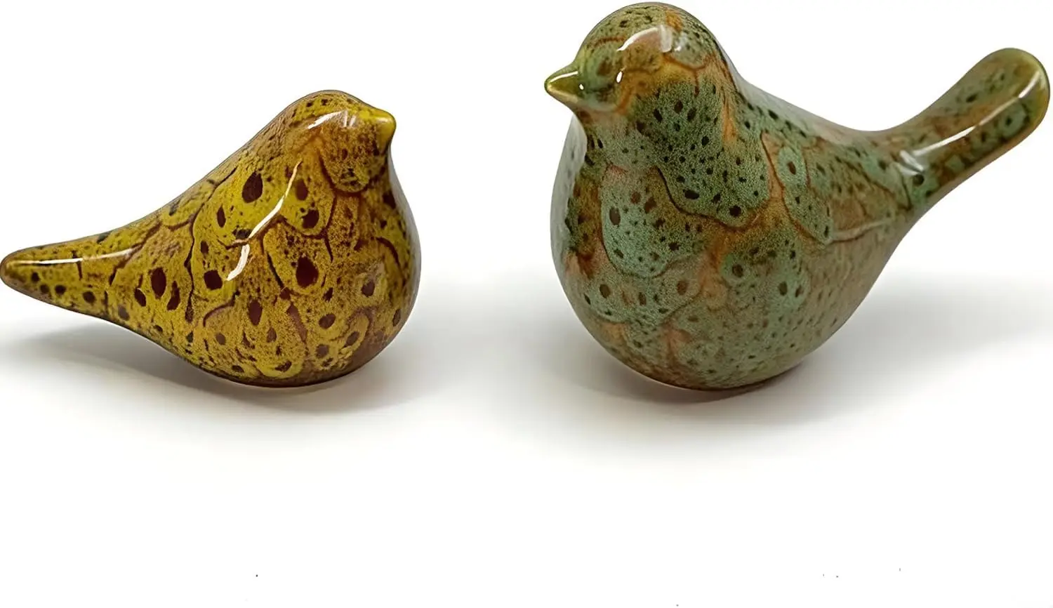 Bird Decor. Ceramic Animal Statues Bird Figurines Home Decor | modern home decor, suitable for desks, bookshelves, bedrooms, liv