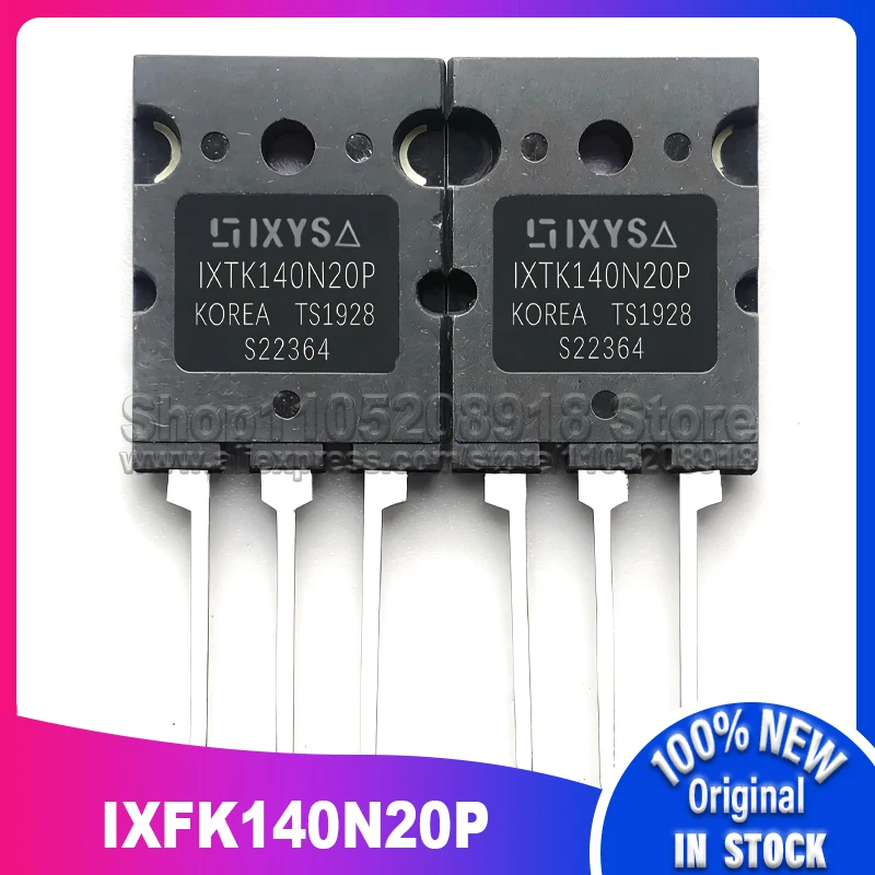 

5PCS/LOT IXFK140N20P IXFK140N20 140N20 IXFK140N30P IXFK140N30 140N30 TO-264 Polar Power MOSFET N-CH HiPerFET 100% New original
