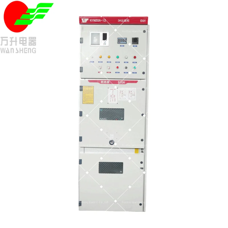 KYN28A-12 Indoor Metal Armoured Withdrawable Switchgear Electrical Armored Removable Pressure Switch Cabinet for Industrial Use