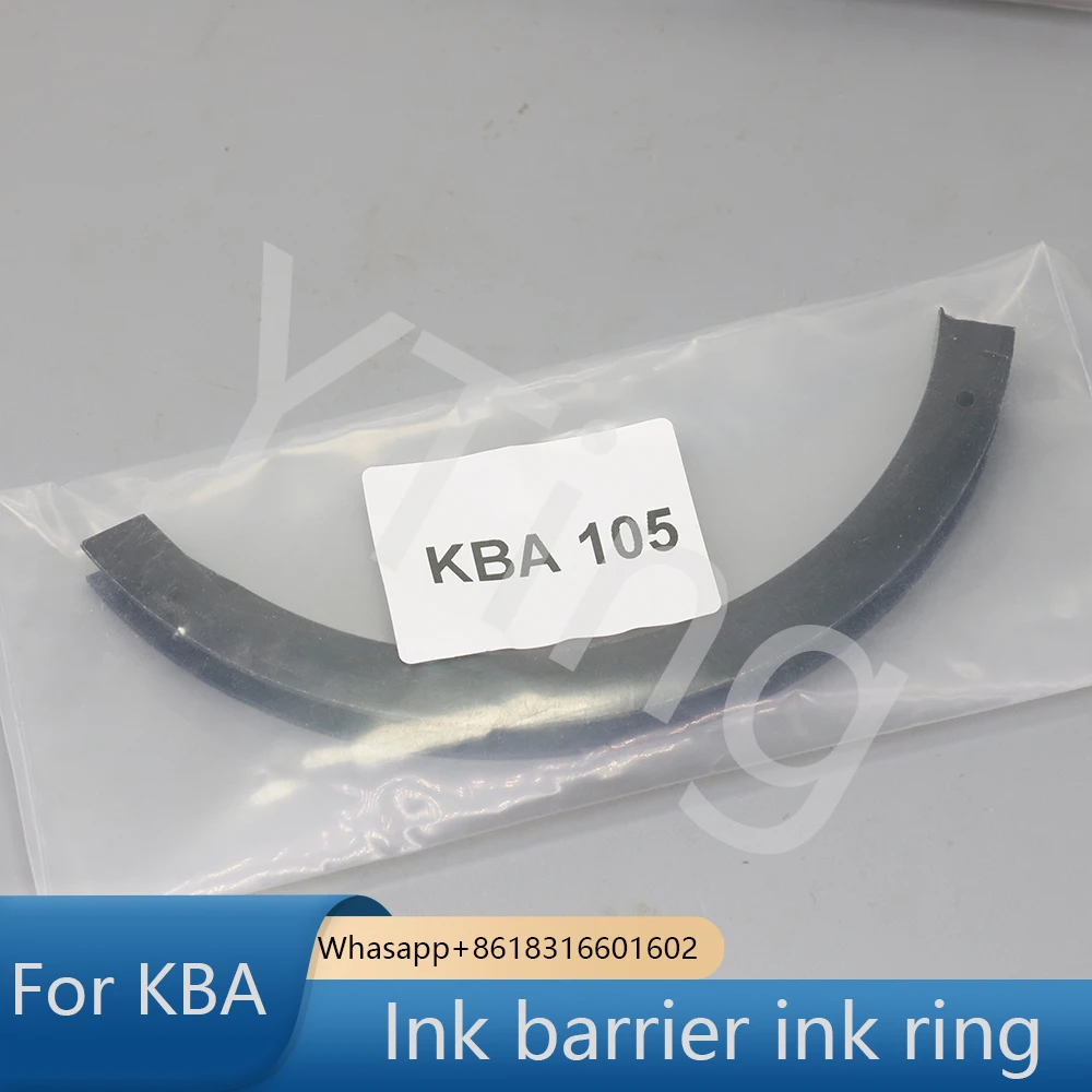 Imagem -05 - Retendedor de Tinta Placa de Tinta Barra Curvada Balde de Tinta Defletor Anel Kba74 Kba105 Kba142 Kba162