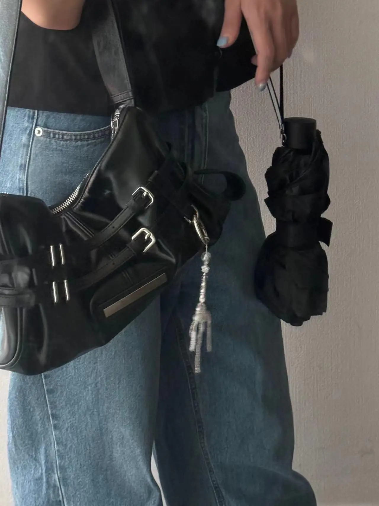 

Корейская сумка через плечо, новинка 2024 года, сумка через плечо для поездок на работу, одно плечо, простая модная сумка для молодых женщин