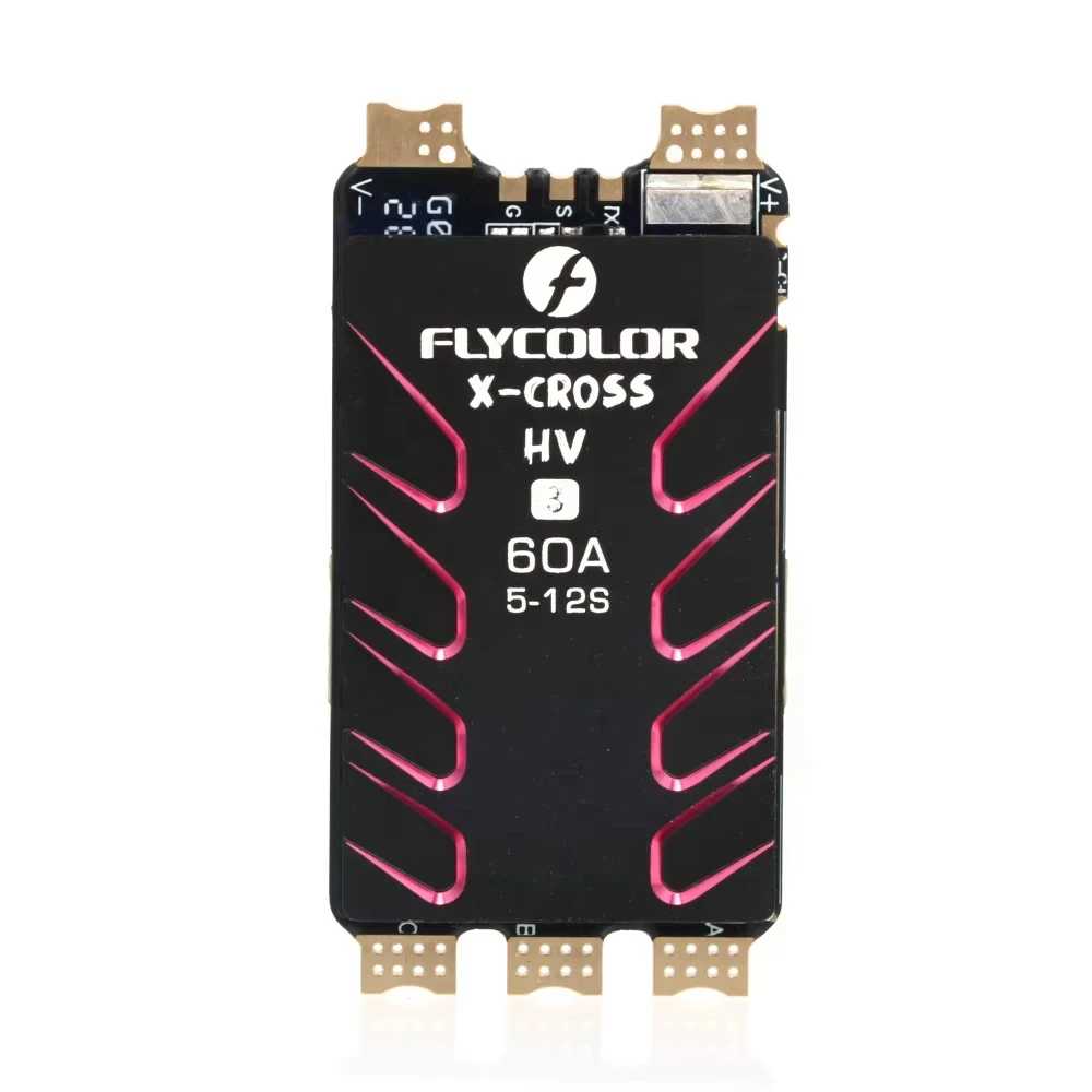 FLYCOLOR X-CROSS  HV3 60A/80A/120A/ 160A ESC 5-12S BLHeli-32 Dshot Proshot 64MHz 32-Bit Speed Controller for RC FPV Racing Drone