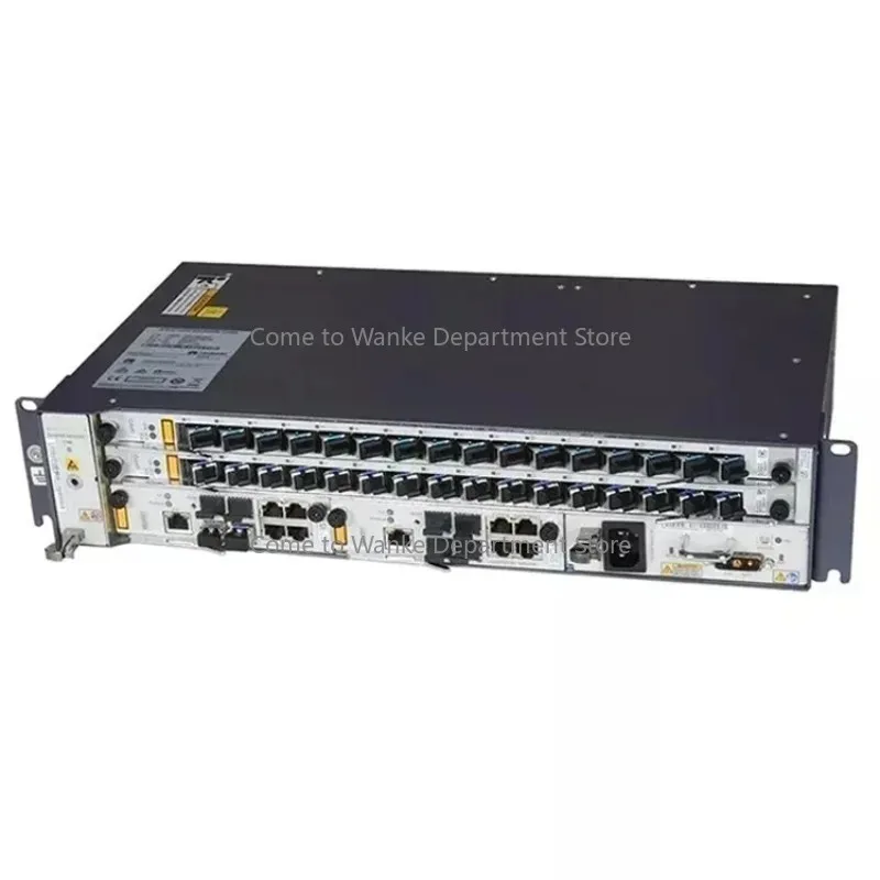 Original second-hand like-new MA5608T OLT with dual main controllers MCUD, gigabit uplink, 8-port and 16-port GPON service board