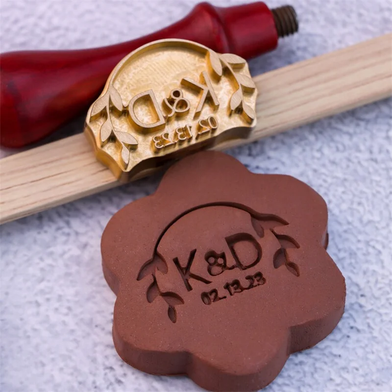 Individueller Tonstempel für Keramik, Seifenstempel, Geschenk für Töpfer, Polymerstempel, Keramikstempel für Töpferwaren, individueller Stempel – Detail 5