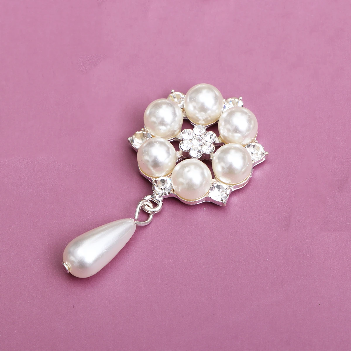 

10 Pcs Pearl Small Hanging Decoration Accessories Sticker Patch Paste Crystal Color Brightness Shoes Buckle Jewelry Craft