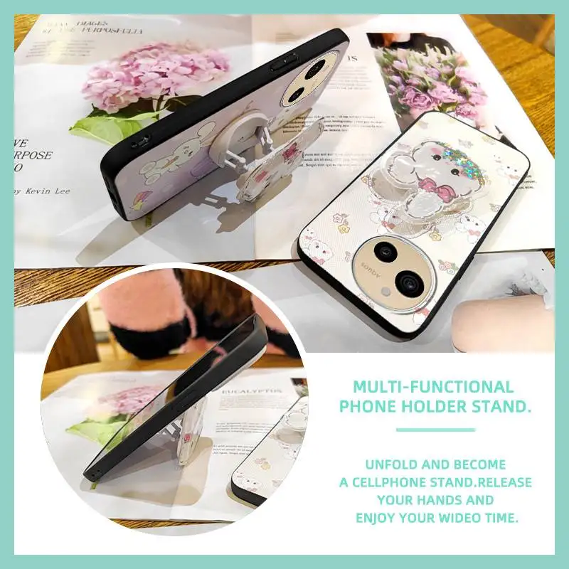 Skin feel silicone TPU Phone Case For Sharp Aquos sense9/SHG14/SH-53E Back Cover Waterproof protective Simplicity Cute