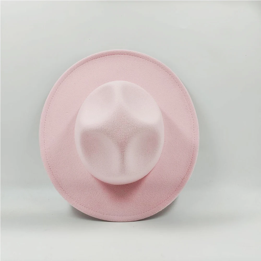 2024 Ranger Hat High Top Fedora Hat For Men Women British Vintage Style Hat Belt Accessory Jazz Party Stage Big Brimmed Hat