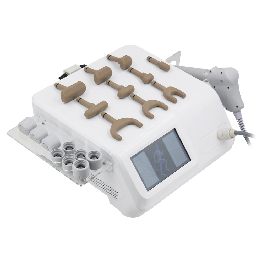 New Pneumatic Shockwave Therapy Machine for ED Treatment Relieve Limb Pain Spinal Correction Gun Shock Wave Massager