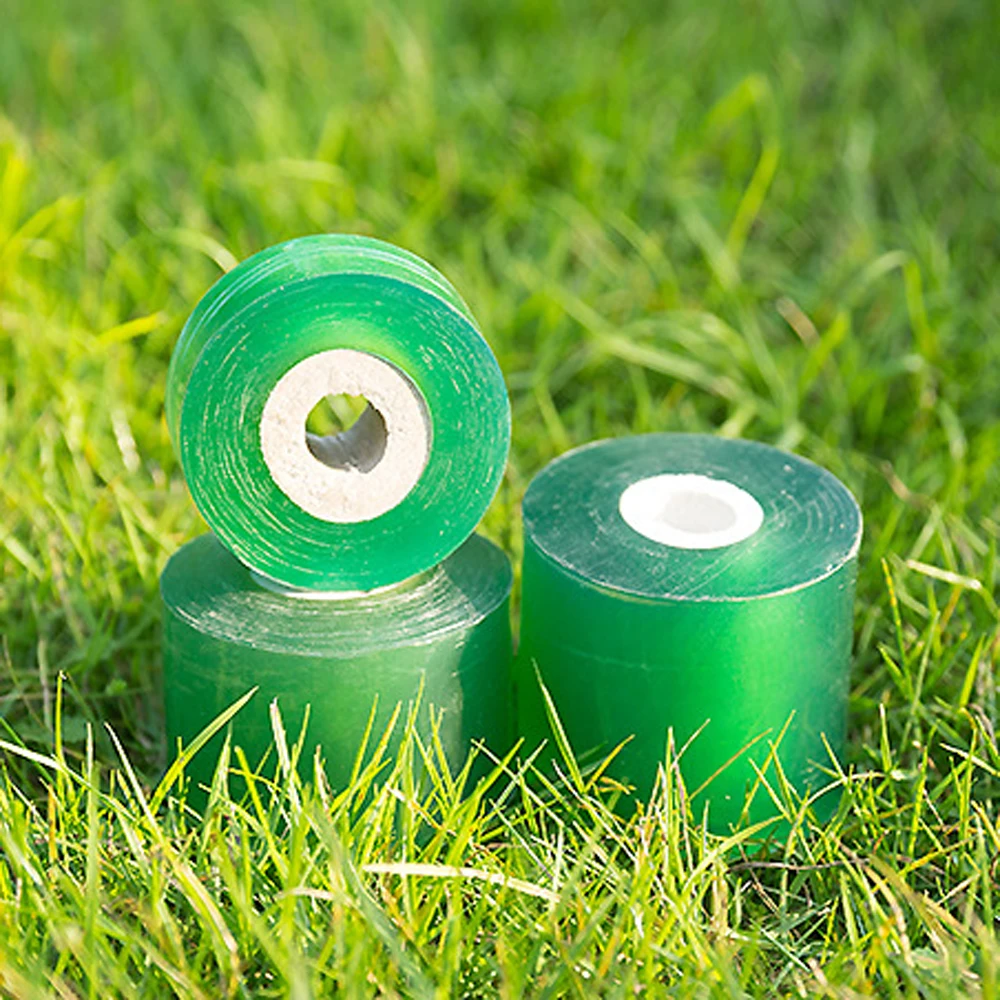 2Cm X 100M / 1 Roll Enten Tape Tuingereedschap Fruit Boom Snoeischaar Engraft Tak Tuinieren Binden Riem pvc Tie Tape 2Cm 3Cm 5Cm