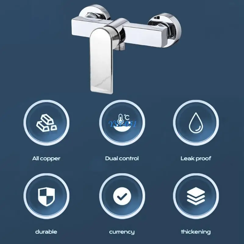 

E15A Bathroom Mixing Valves Hot and Cold Mixer Thermostatic Tap Thermostatic Shower Faucet Bathtub Faucet Bathroom Tool