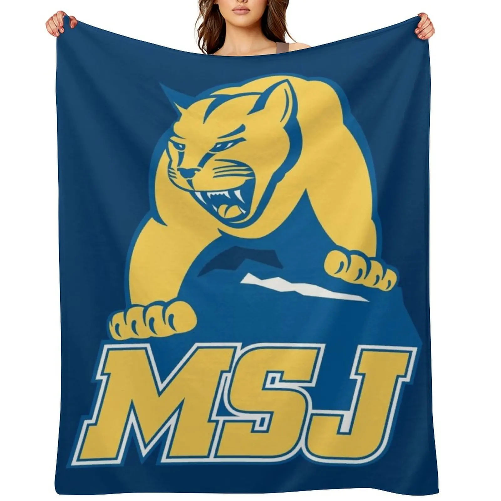

The Mount St. Joseph Lions Throw Blanket Extra Large Throw Blankets For Sofas Flannel Decorative Throw Blankets