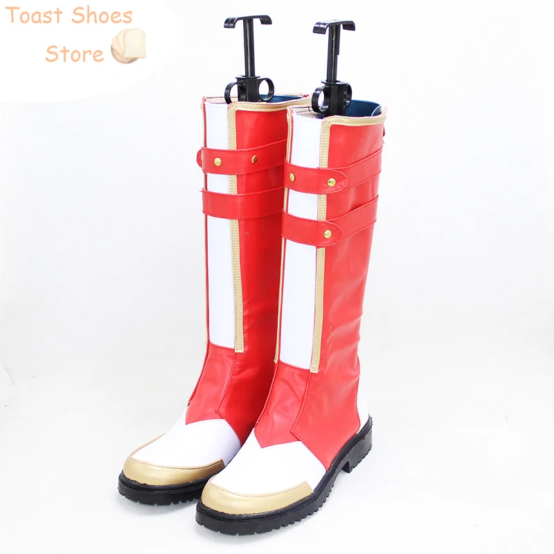 Game Ensemble Stars Morisawa Chiaki Cosplay Shoes PU Leather Shoes Halloween Carnival Boots Cosplay Prop Costume Prop