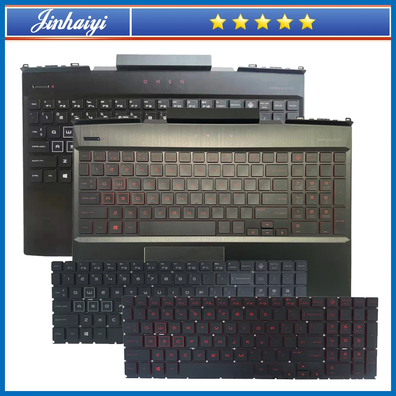 

For HP 15-DC TPN-Q211 laptop palm rest keyboard upper cover