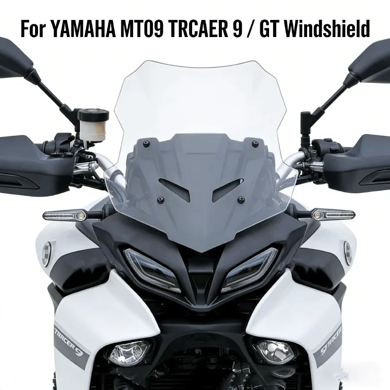 

For YAMAHA MT09 TRCAER 9 / GT Motorcycle Sport Windshield Front Windshield Front Cowling Spoiler Air Deflector with Vent