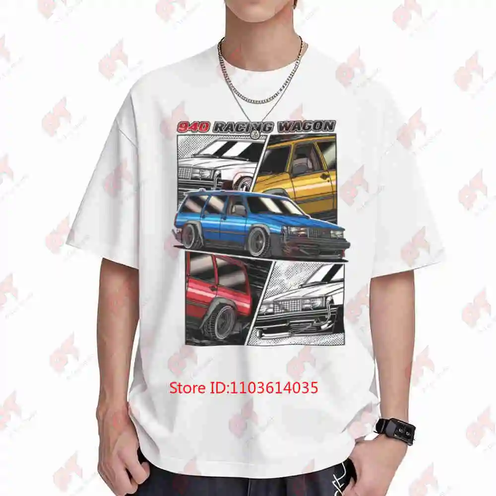 JDM Street Racing Wagon 940 Drift Short Sleeve Tee 100% Cotton T-Shirt
