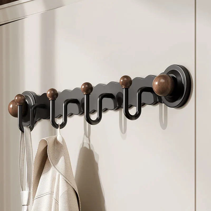 European Coat Racks Hanging Organizers Entrance Clothes Storage Rack Wall Mount Clothes Hats Keys